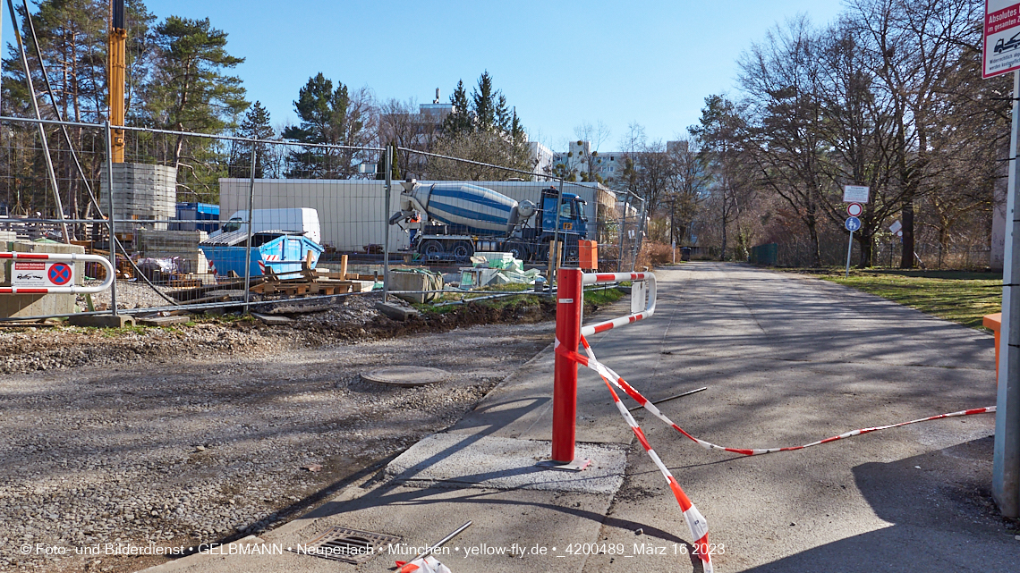 16.03.2023 - Haus für Kinder in der Quiddestraße 3 in Neuperlach